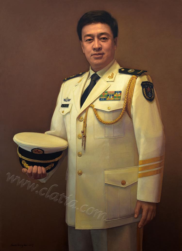 歌唱家吕继宏-油画